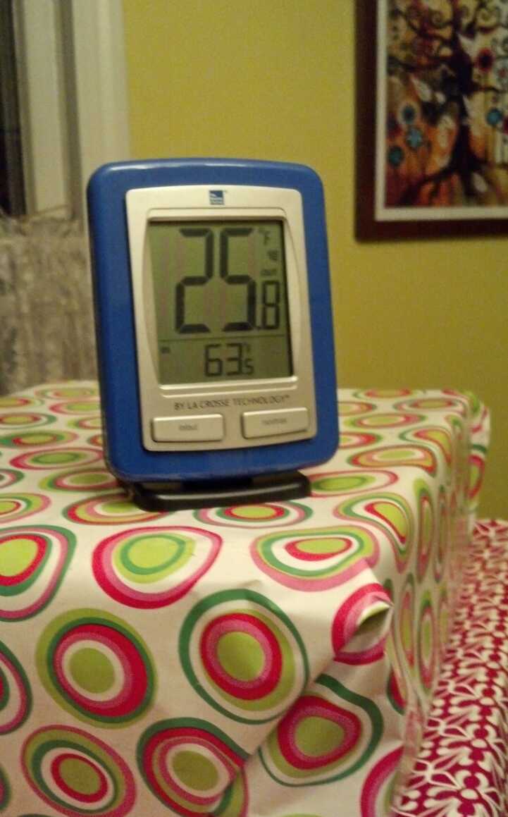 It's cold out there!